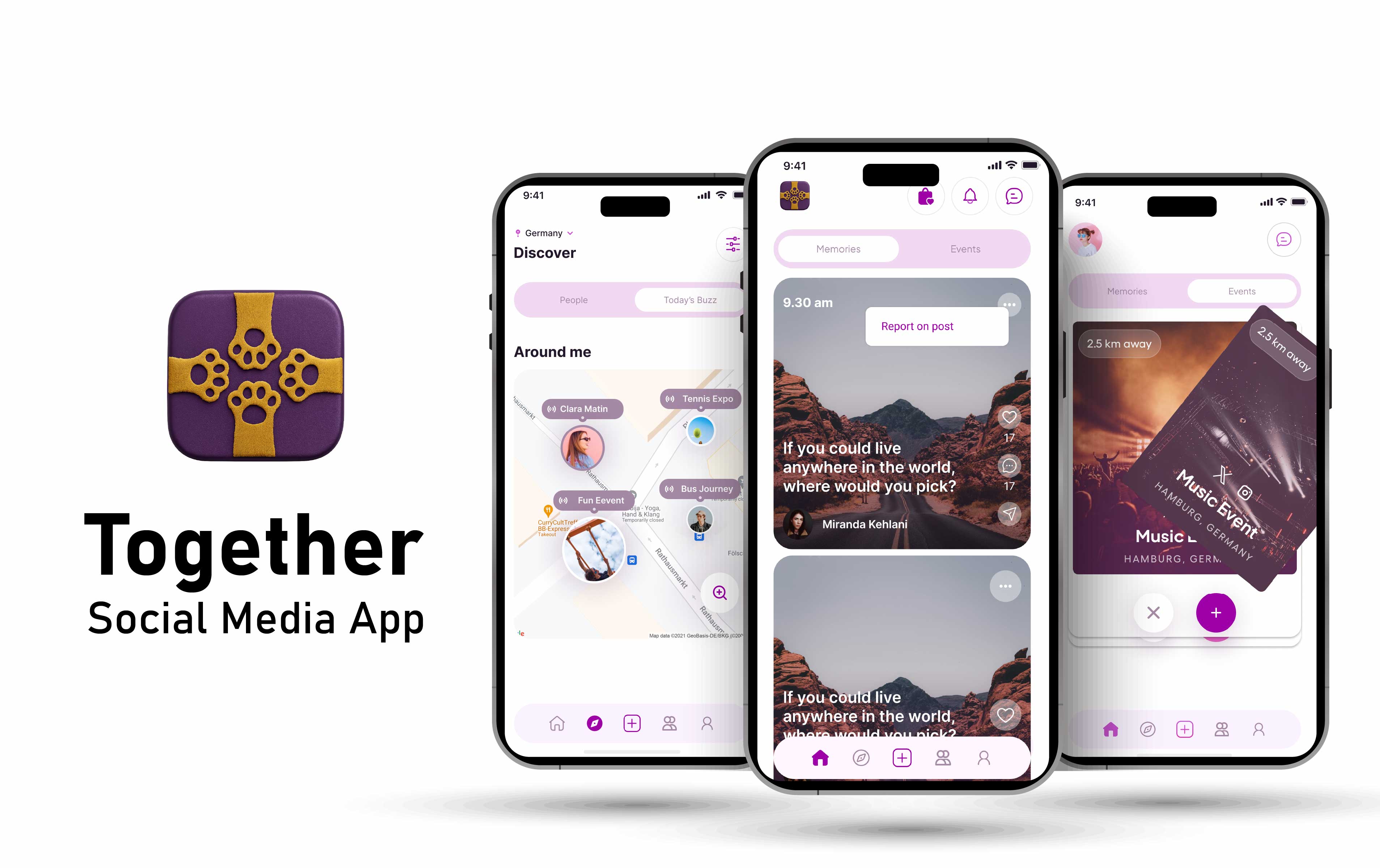 Together — Social Media Platform